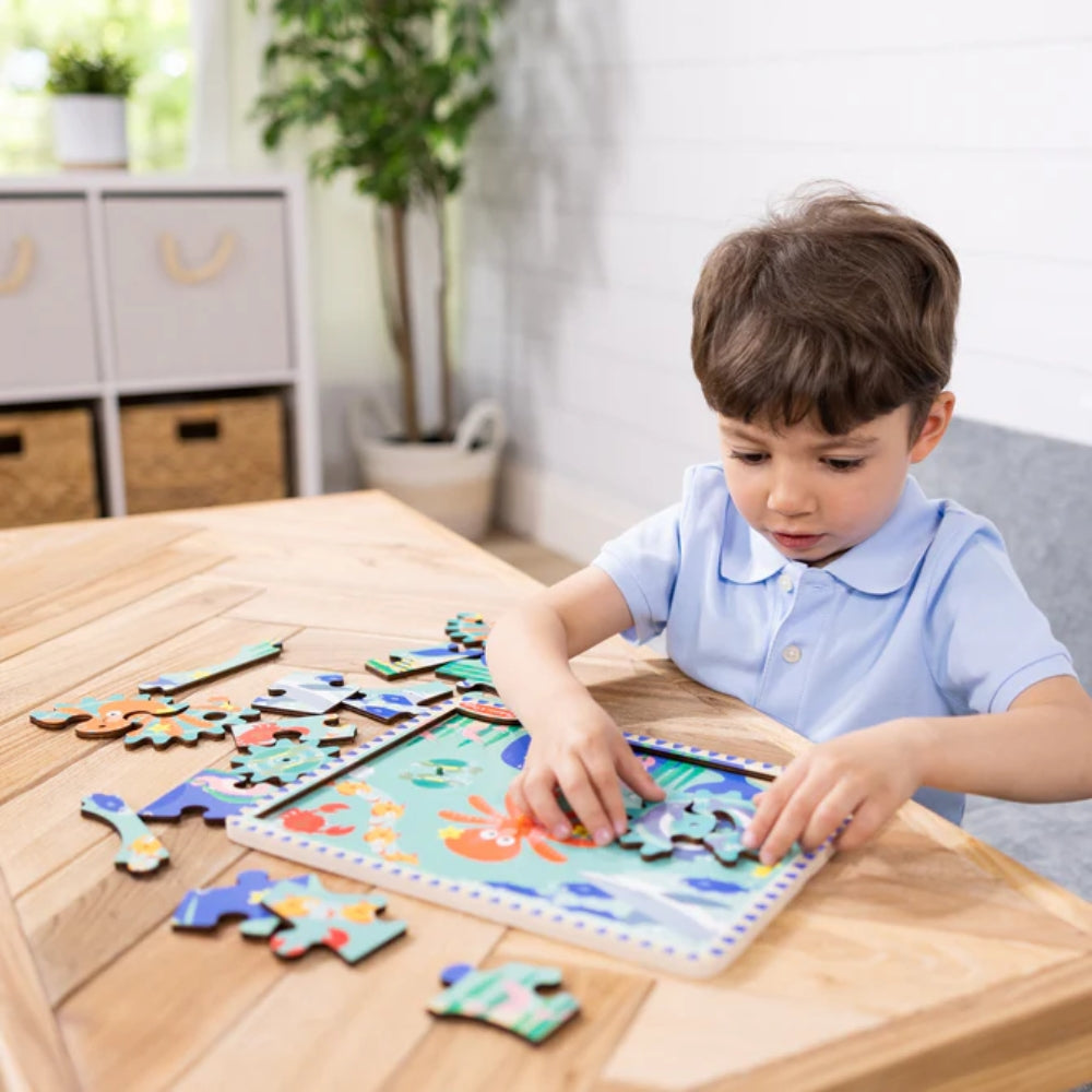 Melissa and Doug Gear Puzzle, Underwater