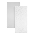 Shnuggle Air Lite Crib Sheets, Star