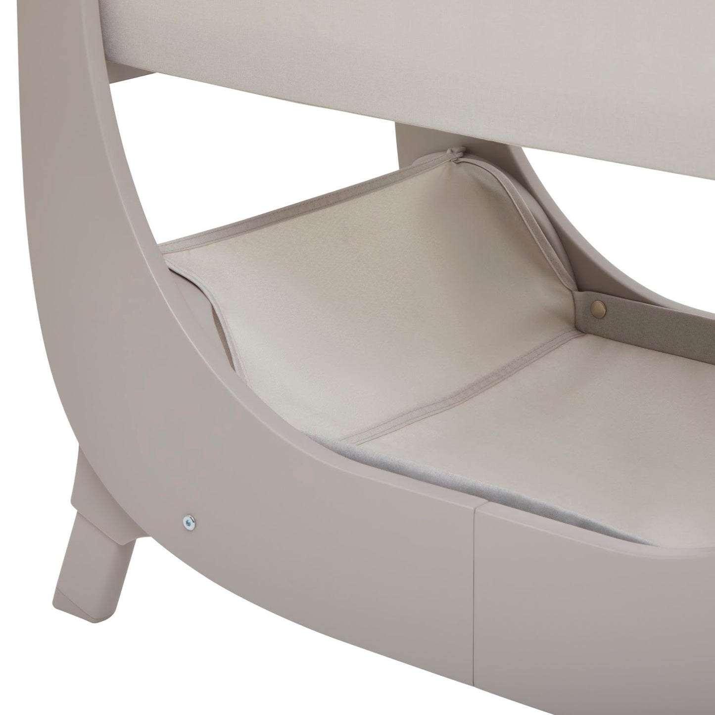 Shnuggle Air Lite Bedside Crib, Taupe