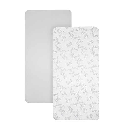Shnuggle Air Lite Crib Sheets, Leaf