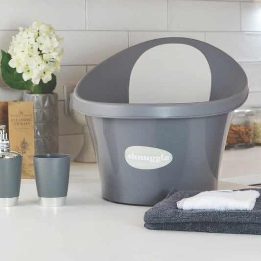 Shnuggle Baby Bath, Slate Grey