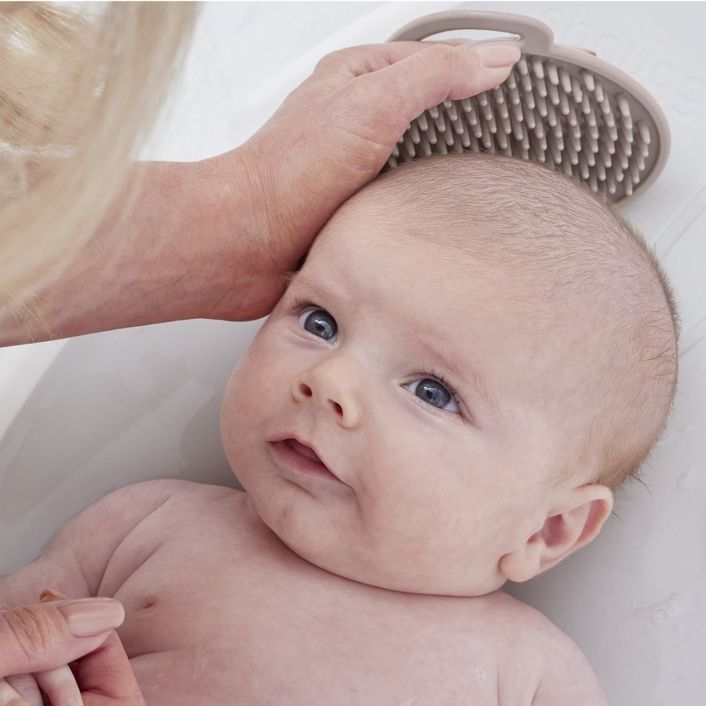 Shnuggle Baby Bath Brush, Taupe