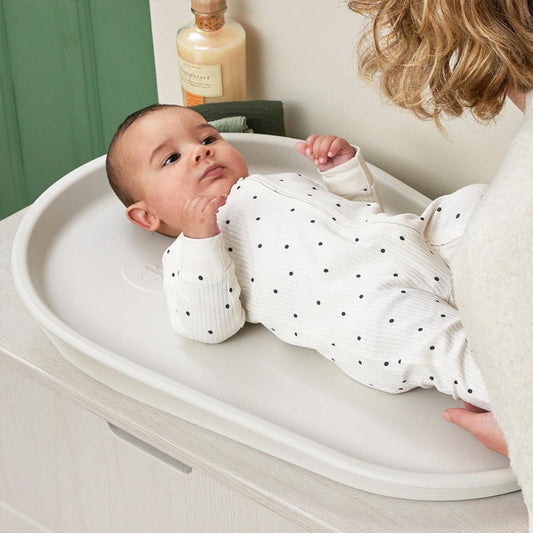 Shnuggle Squishy Changing Mat, Ivory