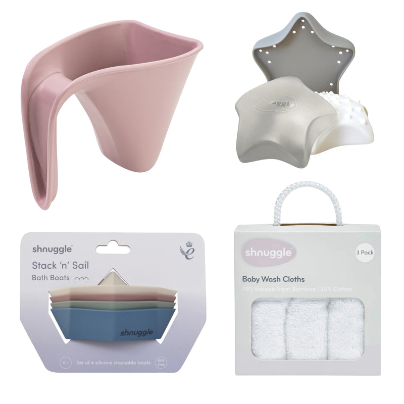 Shnuggle Ultimate Bath Accessory Bundle