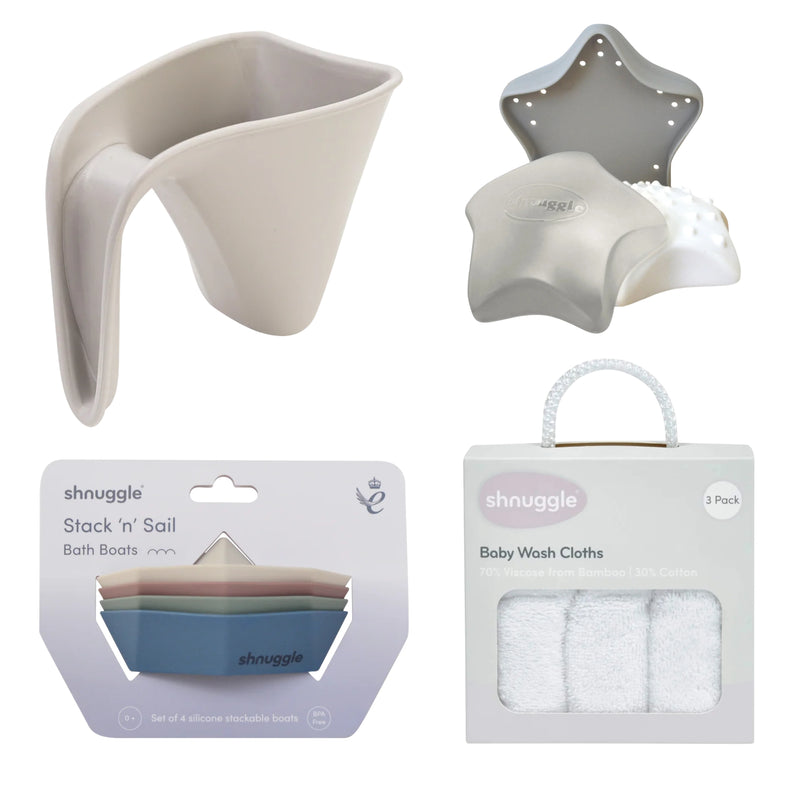 Shnuggle Ultimate Bath Accessory Bundle
