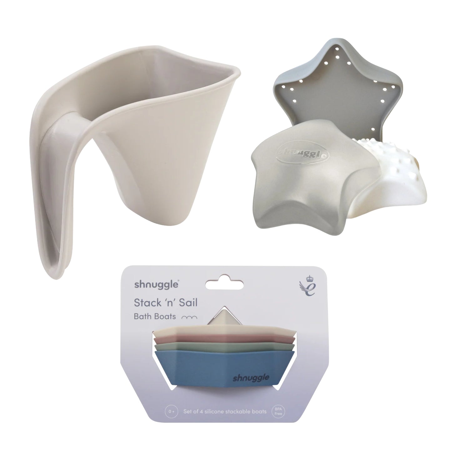 Shnuggle Deluxe Bath Accessory Bundle