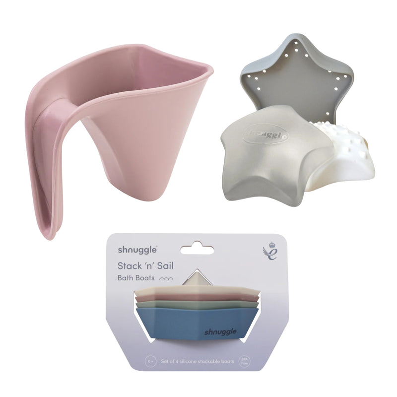Shnuggle Deluxe Bath Accessory Bundle