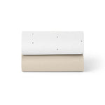 Snüz 2pc Crib Sheets, White/Dot