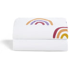 Snüz 2pc Moses/Carrycot Sheets, Multi Rainbow