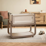 SnüzPod5 Bedside Crib, Mocha