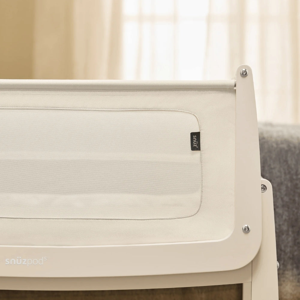 SnüzPod5 Bedside Crib, Cashmere