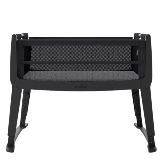 SnüzPod Studio Bedside Crib, Brooklyn Graphite