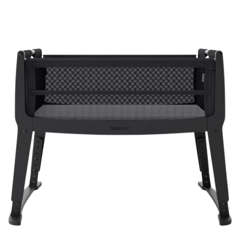 SnüzPod Studio Bedside Crib, Brooklyn Graphite