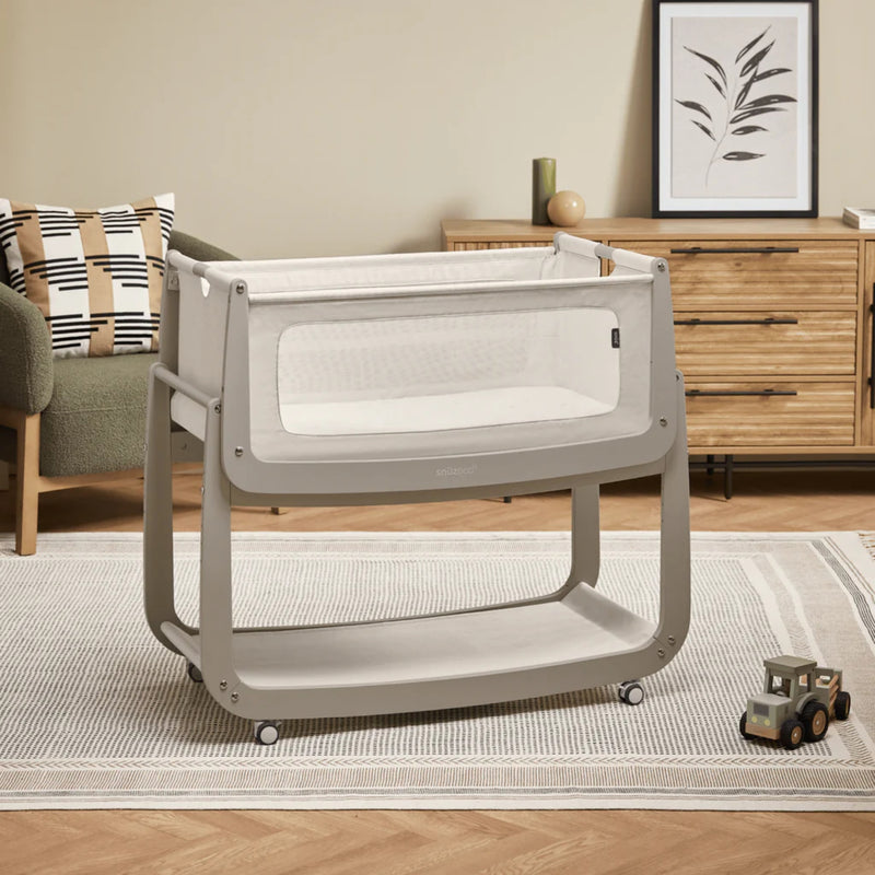 Ex Display SnüzPod5 Bedside Crib, Pebble