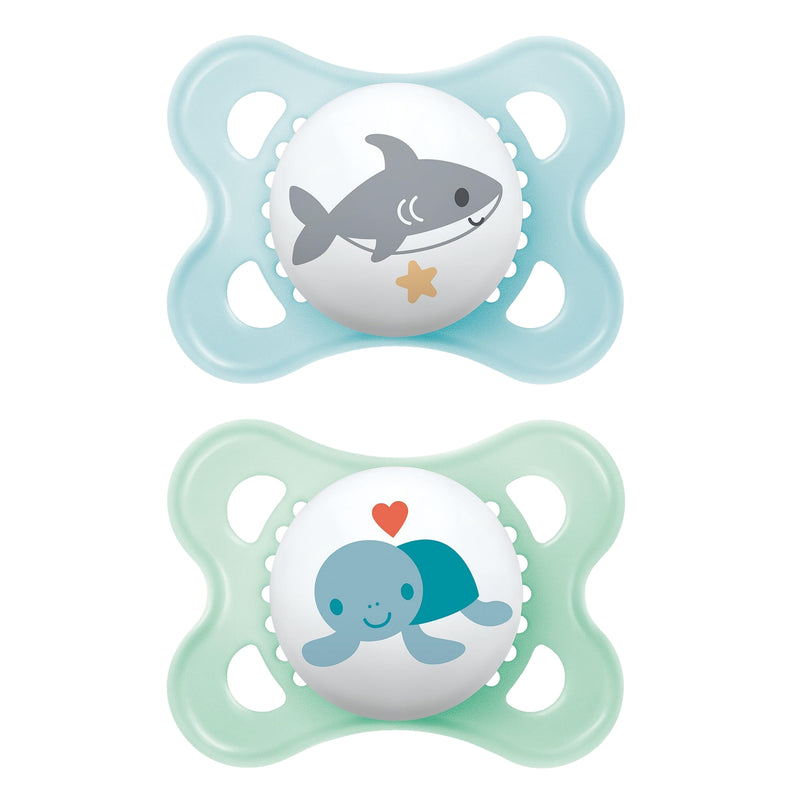 MAM Original Soothers 0-6m, Blue