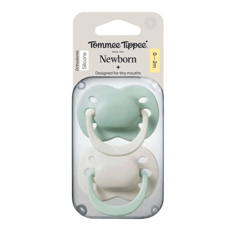 Tommee Tippee Newborn Soothers 0-2m, Mint