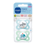 MAM Original Soothers 0-6m, Blue