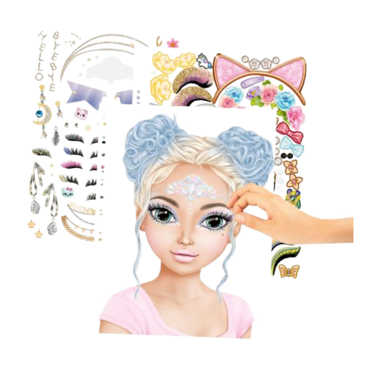 Top Model Make Up Colouring Book