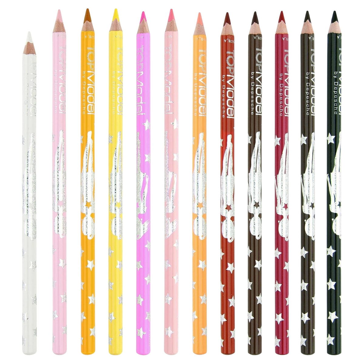 TOPModel Skin & Hair Colouring Pencil Set