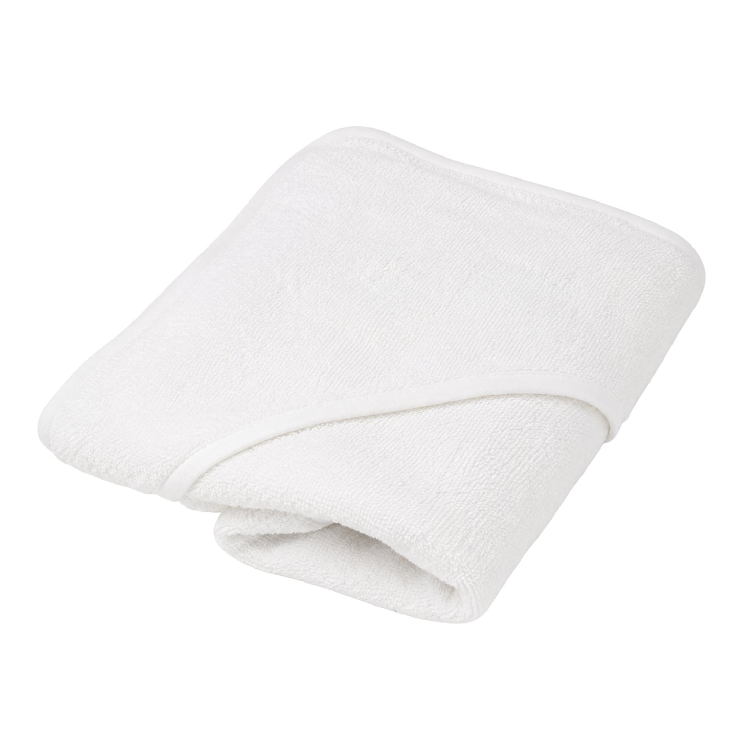 Snuggle Baby Hooded Towel, White