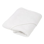 Snuggle Baby Hooded Towel, White
