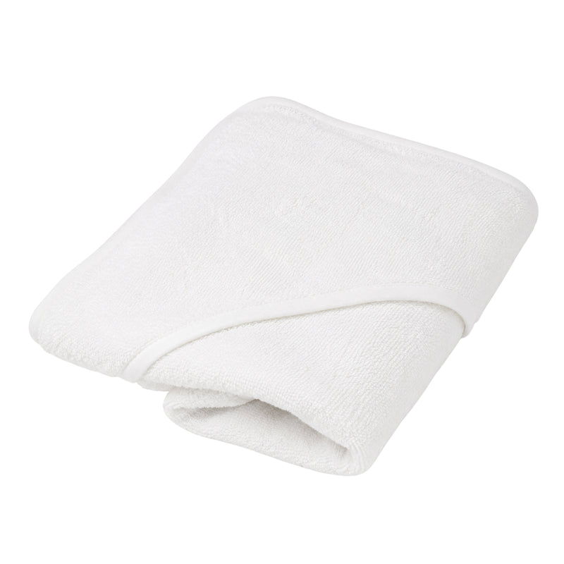 Snuggle Baby Hooded Towel, White