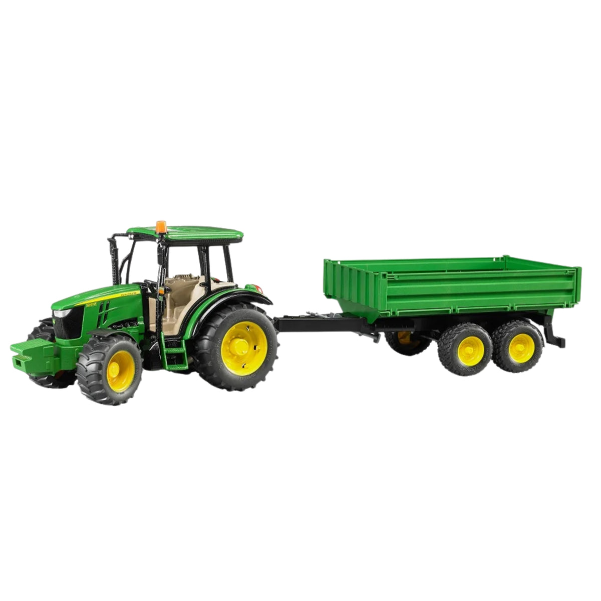 Bruder John Deere 5115M with Tipping Trailer