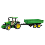 Bruder John Deere 5115M with Tipping Trailer