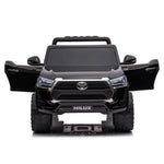 Toyota HiLux Electric Ride On 12v Car - Black