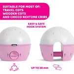 Chicco Next2Stars Mobile Projector, Pink