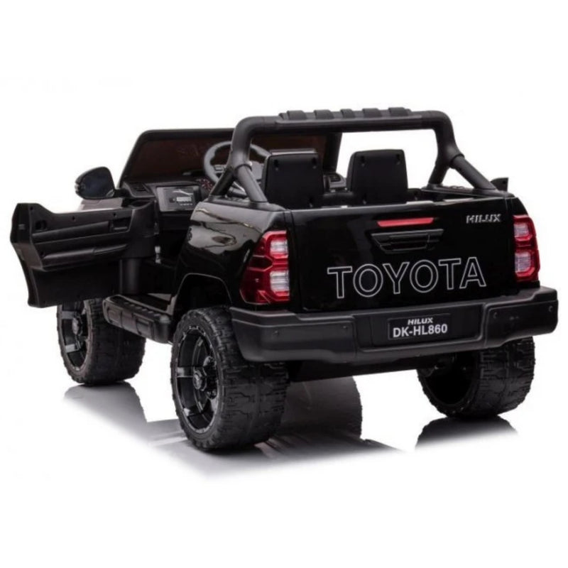 Toyota HiLux Electric Ride On 12v Car - Black