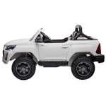 Toyota HiLux Electric Ride On 12v Car - White