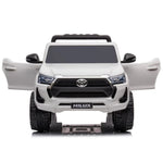 Toyota HiLux Electric Ride On 12v Car - White
