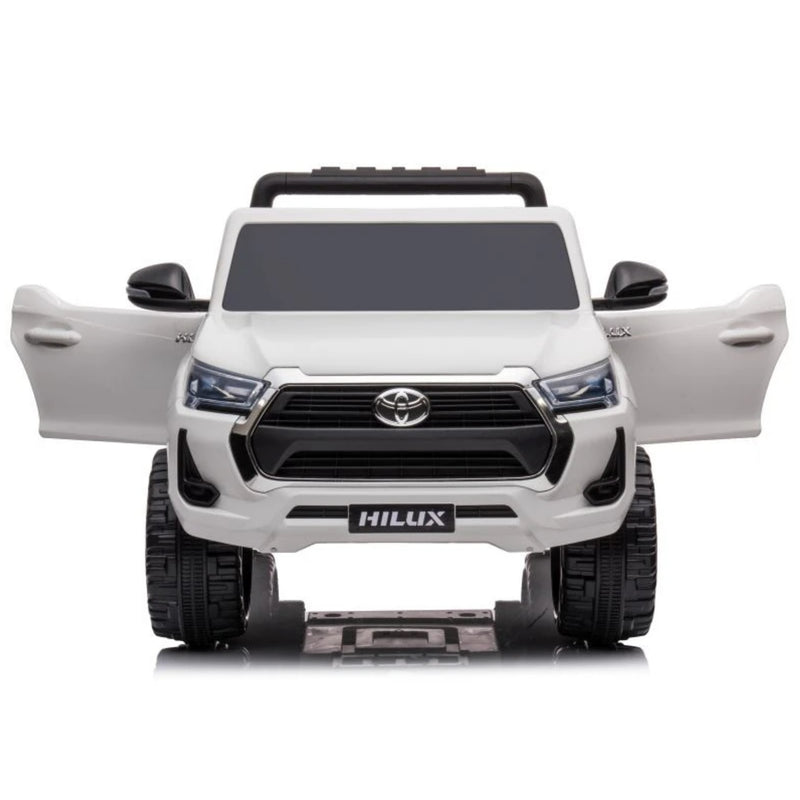 Toyota HiLux Electric Ride On 12v Car - White