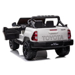 Toyota HiLux Electric Ride On 12v Car - White