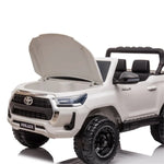 Toyota HiLux Electric Ride On 12v Car - White