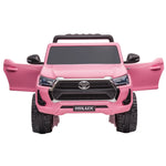 Toyota HiLux Electric Ride On 12v Car - Pink