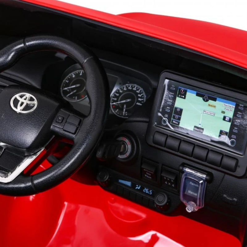 Toyota HiLux Electric Ride On 12v Car - Red