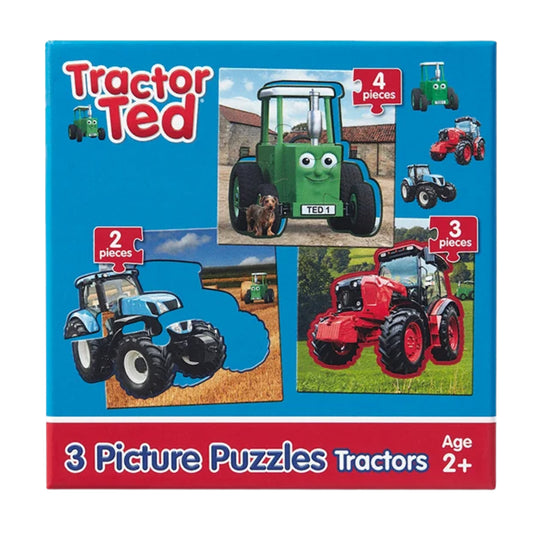 Tractor Ted 3 Picture Puzzles