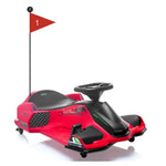 Drift Rider 360 24V Electric Go Kart - Red