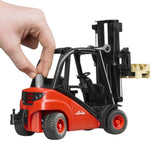 Bruder Linde Fork Lift H30D With 2 Pallets