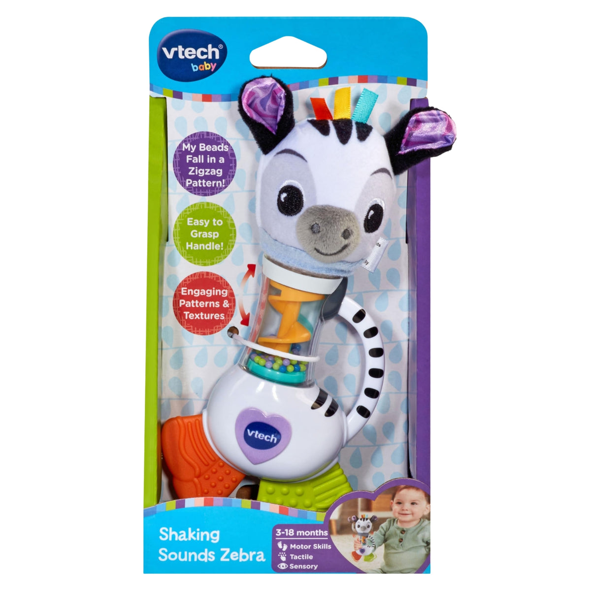 VTech Shaking Sounds Zebra