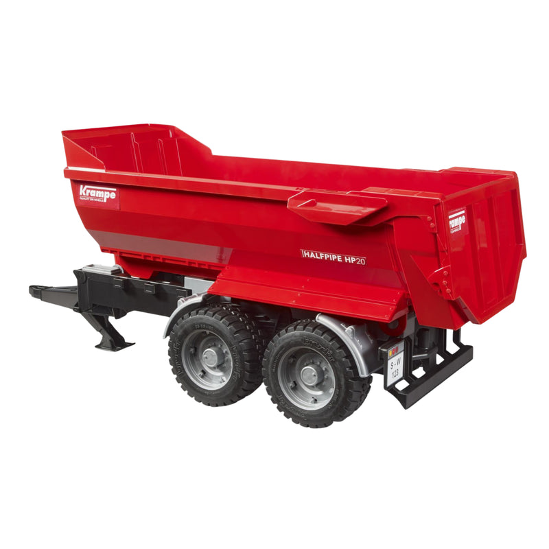 Bruder Krampe Tandem Halfpipe Tipping Trailer