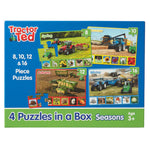 Tractor Ted 4 Puzzles in a Box