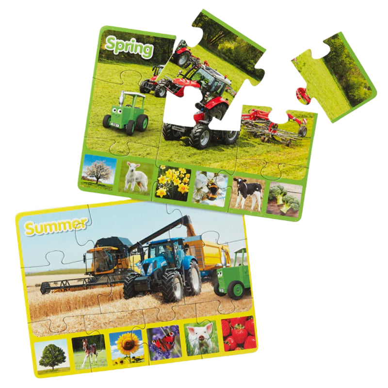 Tractor Ted 4 Puzzles in a Box