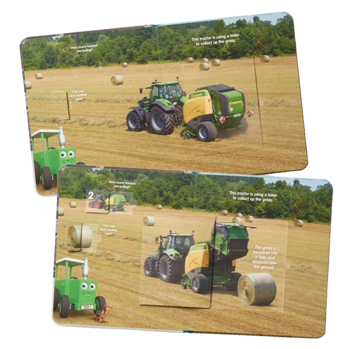 Tractor Ted Lift The Flap Book - Tractors & Machines