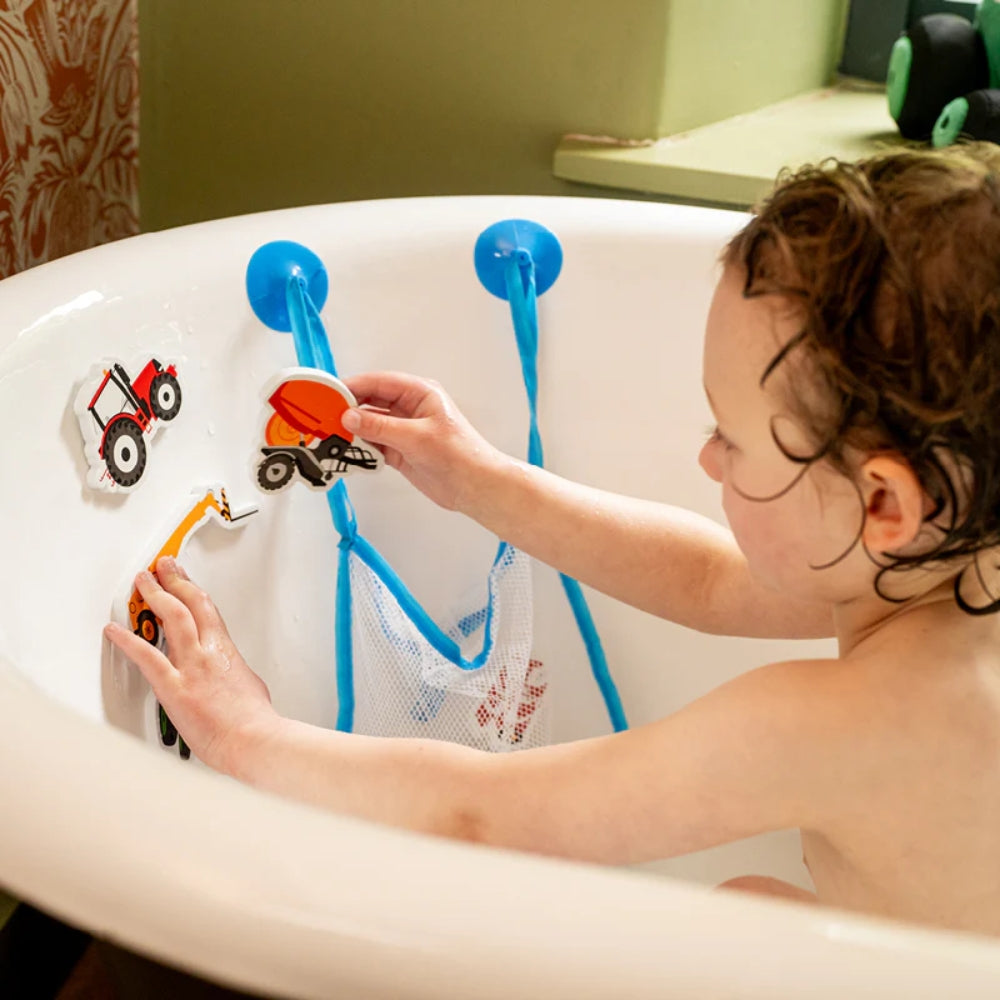 Tractor Ted Farm Machine Bath Stickers