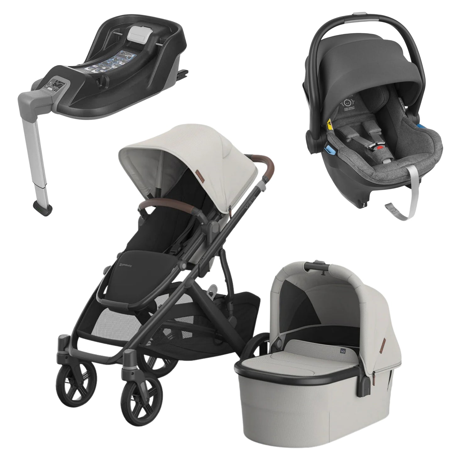 UPPAbaby Vista V3 Savannah - with Mesa Car Seat