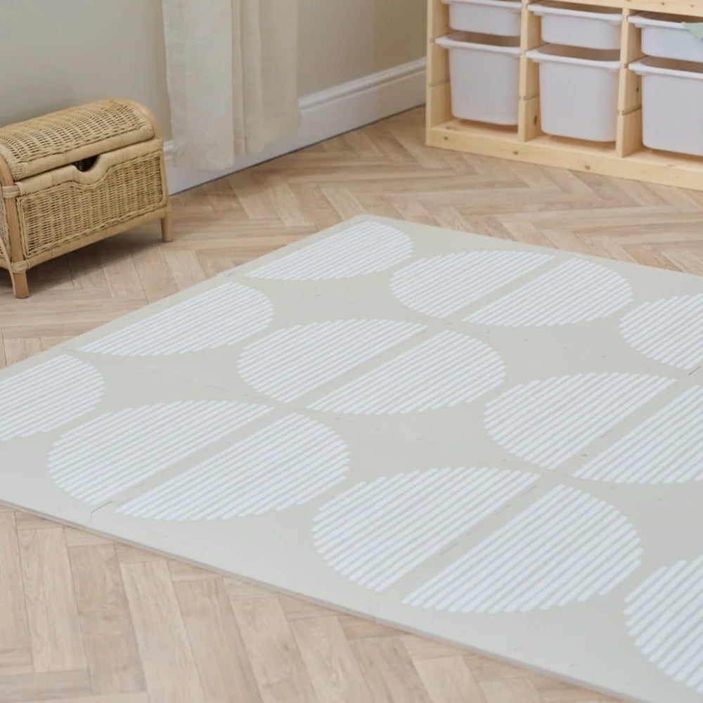 Tutti Bambini Infinity Baby Playmat, Orbital Oatmeal