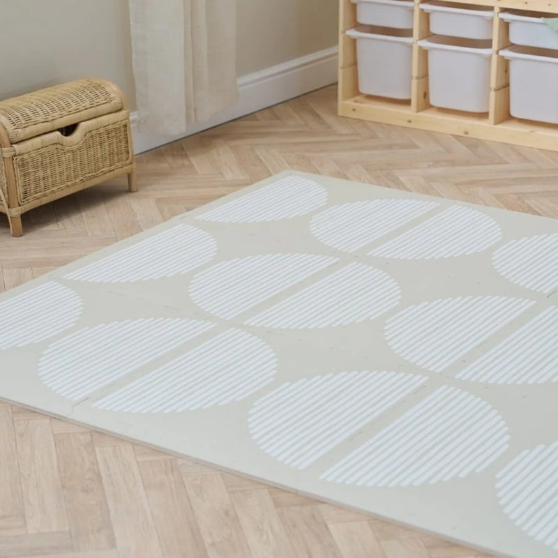 Tutti Bambini Infinity Baby Playmat, Orbital Oatmeal